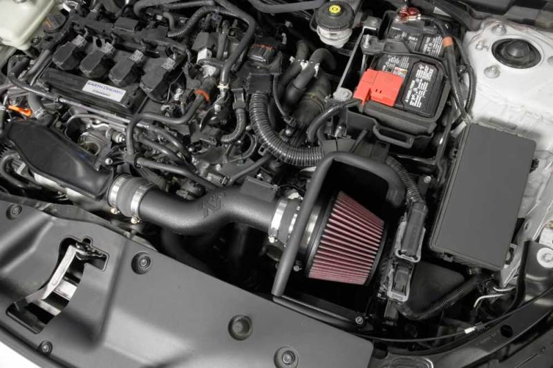 K&N Engineering 63-3516 K&N 2016 Honda Civic L4-1.5L AirCharger Performance Intake Kit