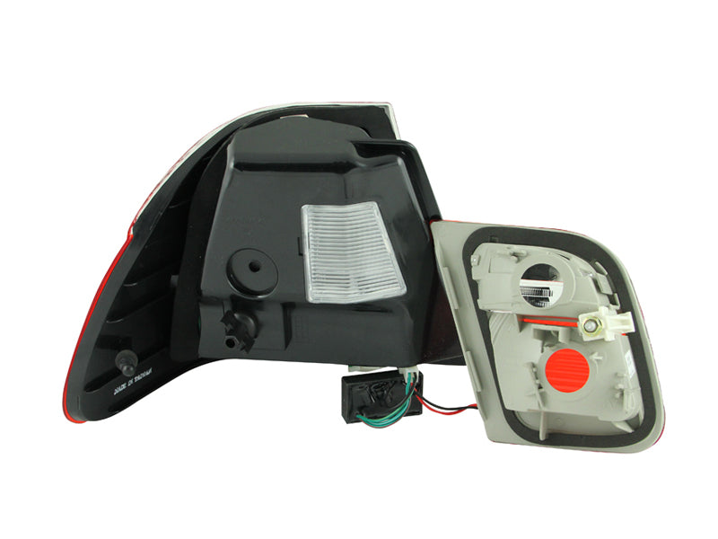 ANZO 321126 1999-2001 BMW 3 Series E46 LED Taillights Red/Smoke 2pc