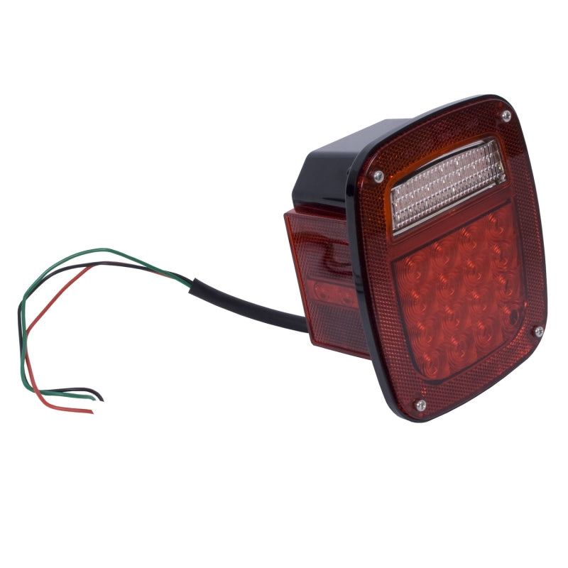 Rugged Ridge 12403.83 LED Tail Light Assembly LH 76-06 Jeep CJ / Jeep Wrangler