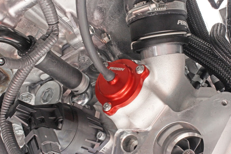 Perrin Performance PSP-TAC-616RD PERRIN 22-25 Subaru WRX / 20-25 LGT & OBXT / 19-25 Ascent Diverter Valve - Red