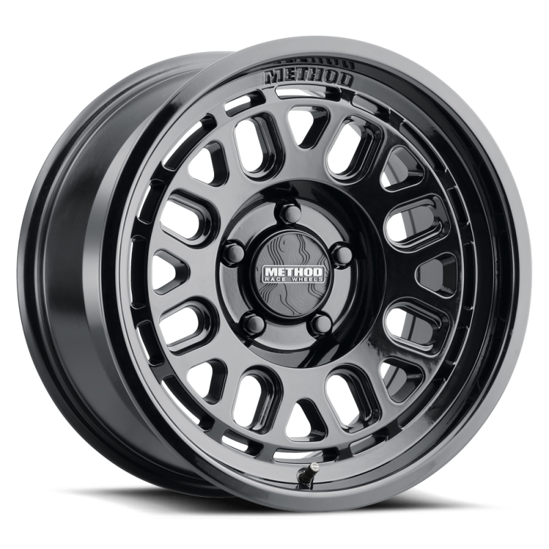 Method Wheels MR321785601300 Method MR321 17x8.5 -0mm Offset 6x5.5 BP 106.25mm CB 4.72in BS Gloss Black Wheel