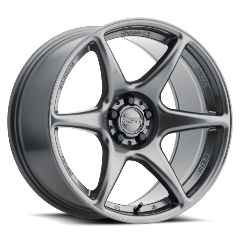 Kansei K11G-189512+22 K11G Tandem 18x9.5in / 5x114.3 BP / 22mm Offset / 73.1mm Bore - Gunmetal Wheel