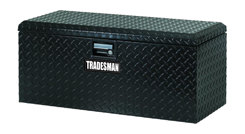 Tradesman 288271BK Aluminum ATV Flush Mount Storage Box (32in.) - Black