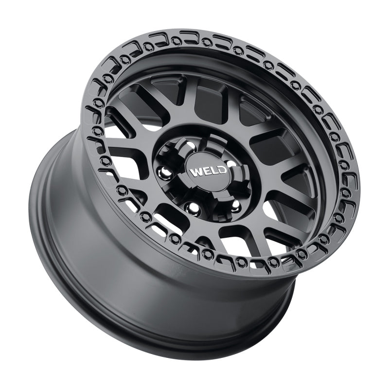 Weld W10479098500 Off-Road W104 17X9.0 Cinch 6X135 6X139.7 ET00 BS5.00 Satin Black Gloss Black 106.1