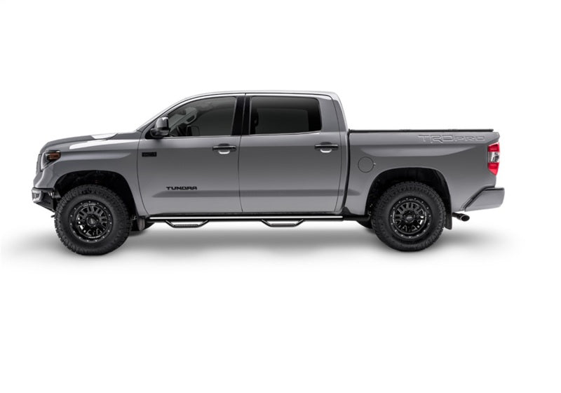 N-Fab C0789QC-TX Nerf Step 07-13 Chevy-GMC 2500/3500 07-10 1500 Ext. Cab 6.5ft Bed - Tex. Black - W2W - 3in