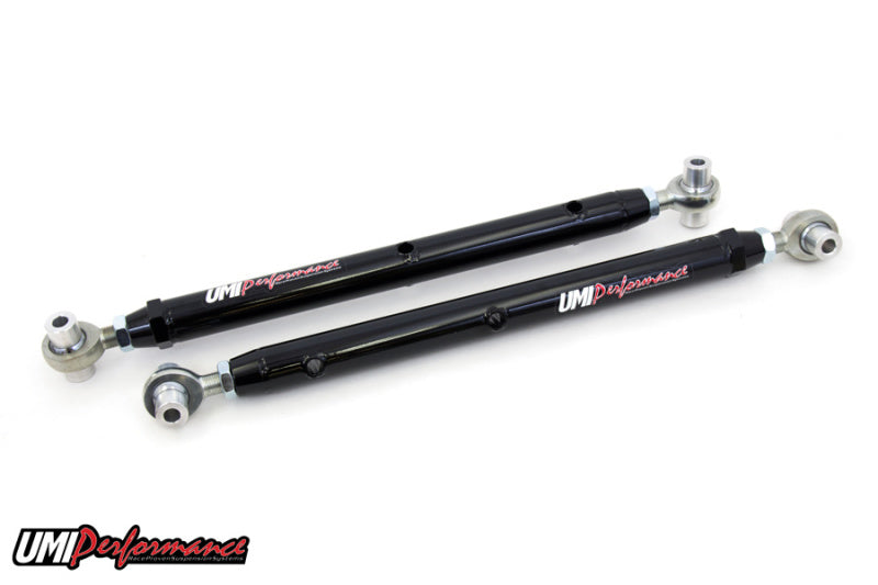 UMI Performance 302717-B 78-88 GM G-Body Double Adjustable Upper & Lower Rear Control Arms Kit