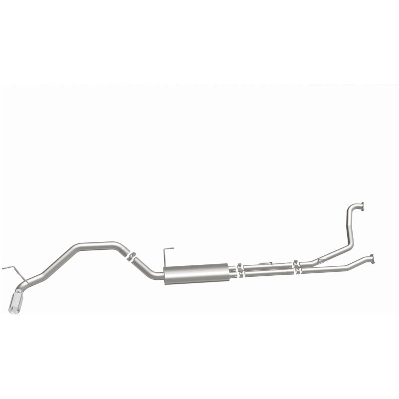 Magnaflow 19421 MagnaFlow CatBack 07-15 Nissan Titan V8 LGAS/LFLEX Single MF Polished Stainless Exhaust