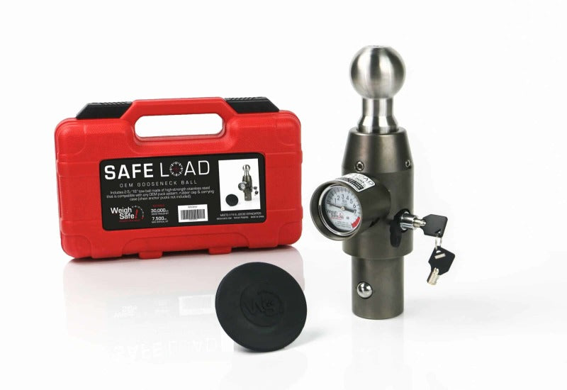 Weigh Safe WSOEMPR OEM Gooseneck Ball for RAM Trucks ONLY w/Pucks (30K GTWR) - Stainless Steel