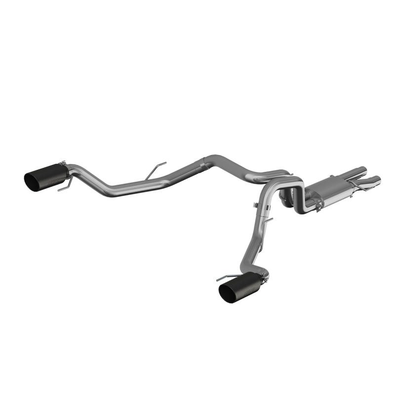 MBRP S5264409 17-20 Ford F-150 Raptor 3.5L Ecoboost Dual Rear Exit T409 3in Resonater Back Exhaust System