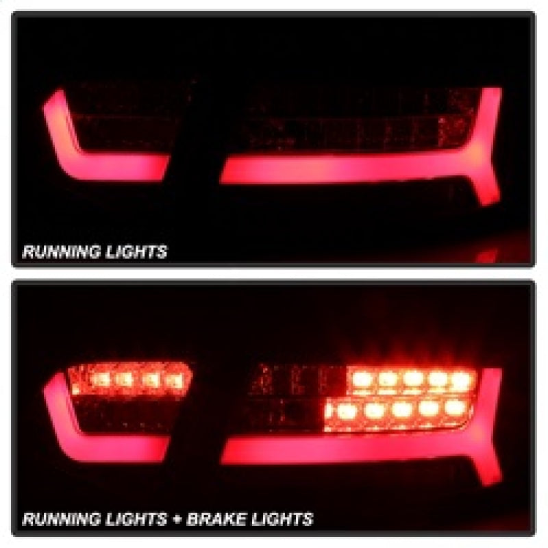 SPYDER 5085160 Spyder 09-12 Audi A6 LED Tail Lights - Black (ALT-YD-AA609-LED-BK)