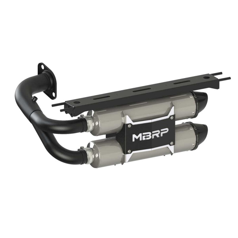 MBRP AT-9110PT 19-20 Honda Talon Dual Slip-On Exhaust System w/Performance Muffler