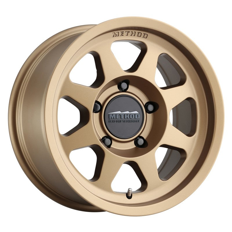 Method Wheels MR70177549930 Method MR701 17x7.5 +30mm Offset 5x108 63.4mm CB Method Bronze Wheel