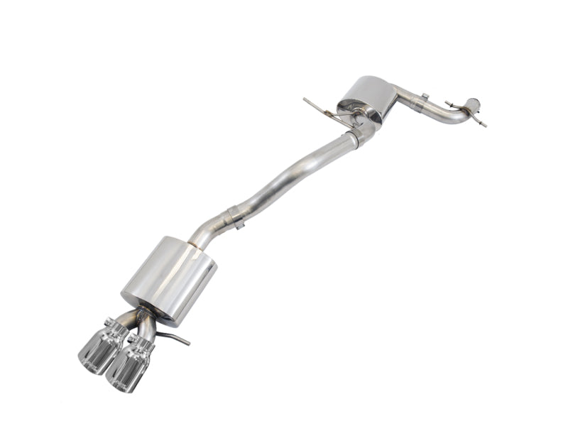 AWE Tuning 3015-22058 Mk6 GLI 2.0T - Mk6 Jetta 1.8T Touring Edition Exhaust - Polished Silver Tips