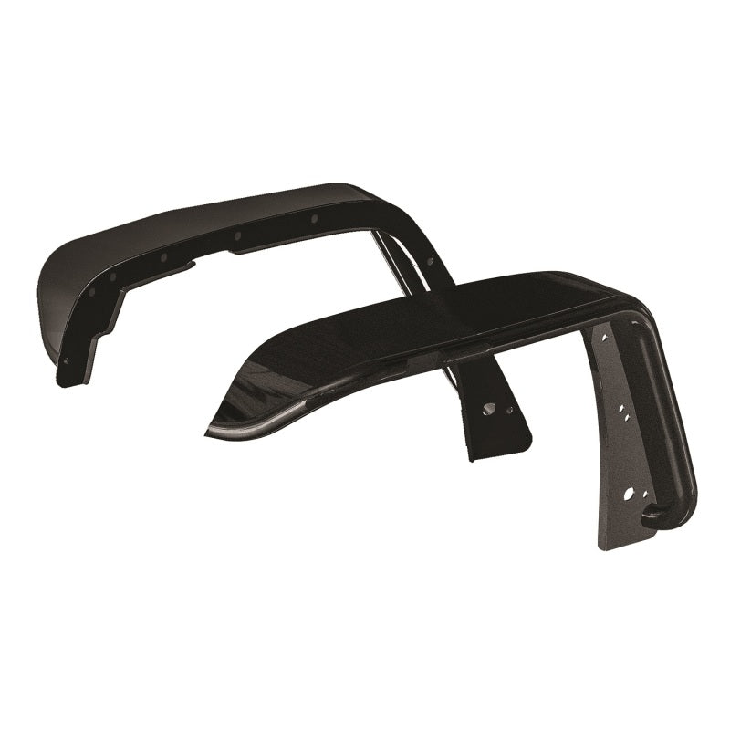 Westin 62-1005 /Snyper 07-17 Jeep Wrangler Tube Fenders - Front - Textured Black