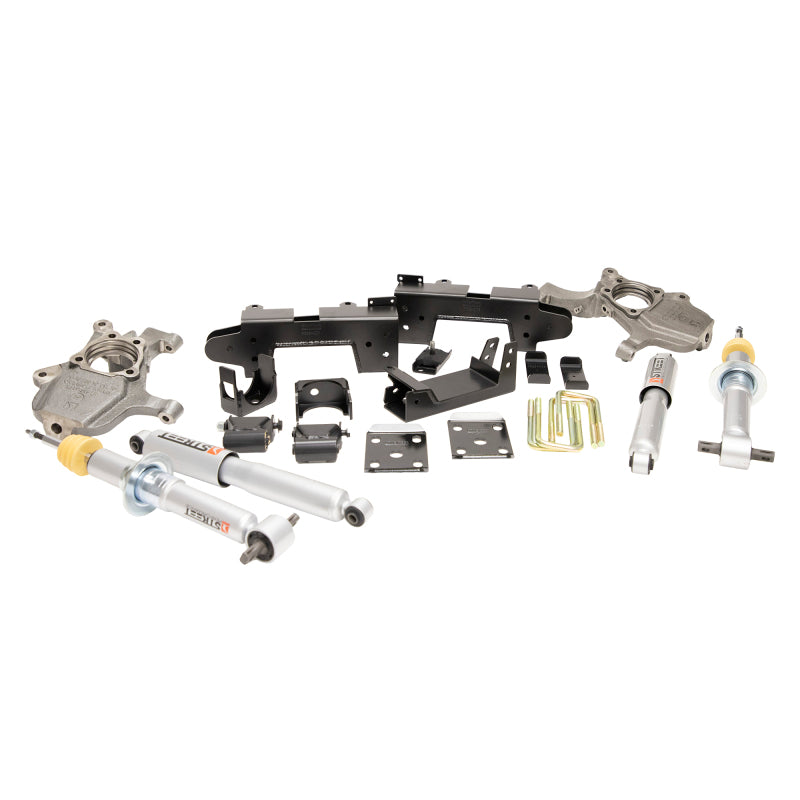 Belltech 1040SP LOWERING KIT 2019 Chevrolet Silverado / GMC Sierra 1500 2WD All Cab - 2-4in Fr / 6in R