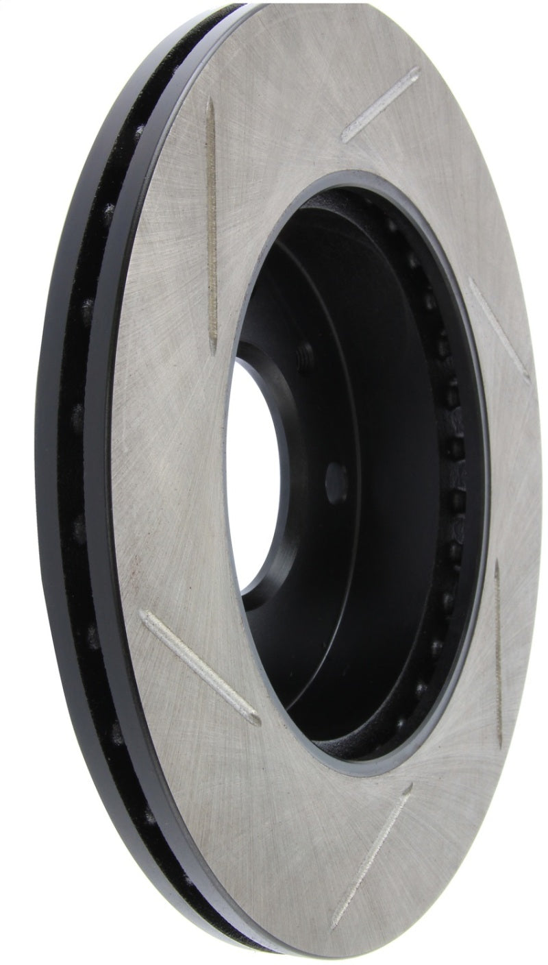 Stoptech 126.42040SL StopTech Power Slot Slotted 89-1/94 240SX w/o ABS / 2/94-6/96 240SX 4 Lug Front Left Rotor