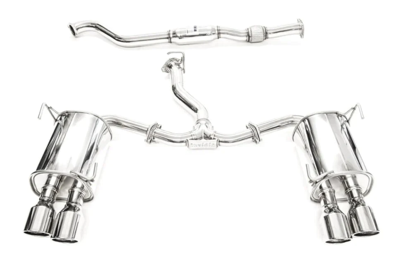 Invidia HS22WRXG3S 2022+ Subaru WRX Q300 Rolled Stainless Steel Tip Cat-Back Exhaust