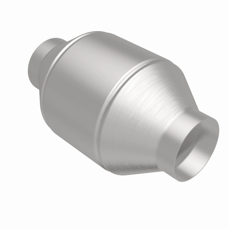 Magnaflow 51656 MagnaFlow Conv Univ 2.5in Inlet/Outlet Center/Center Round 3in Body L x 5in W x 8.75in Overall L