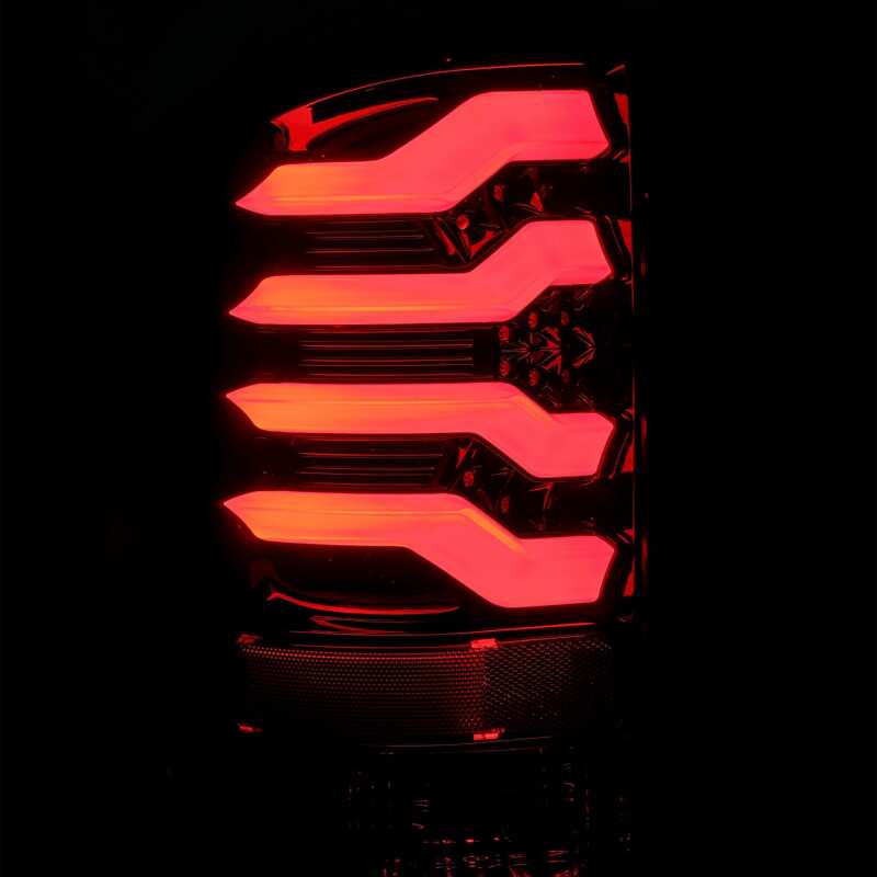AlphaRex 630010 14-18 GMC Sierra 1500 PRO-Series LED Tail Lights Jet Black