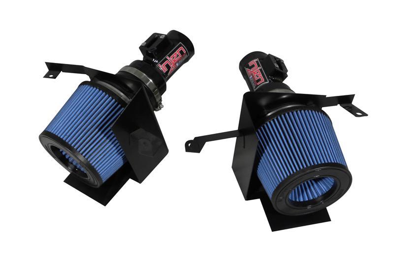 Injen SP1988BLK 07-08 350Z 3.5L V6 Air Fusion and Air Horns Black Short RAM Intake