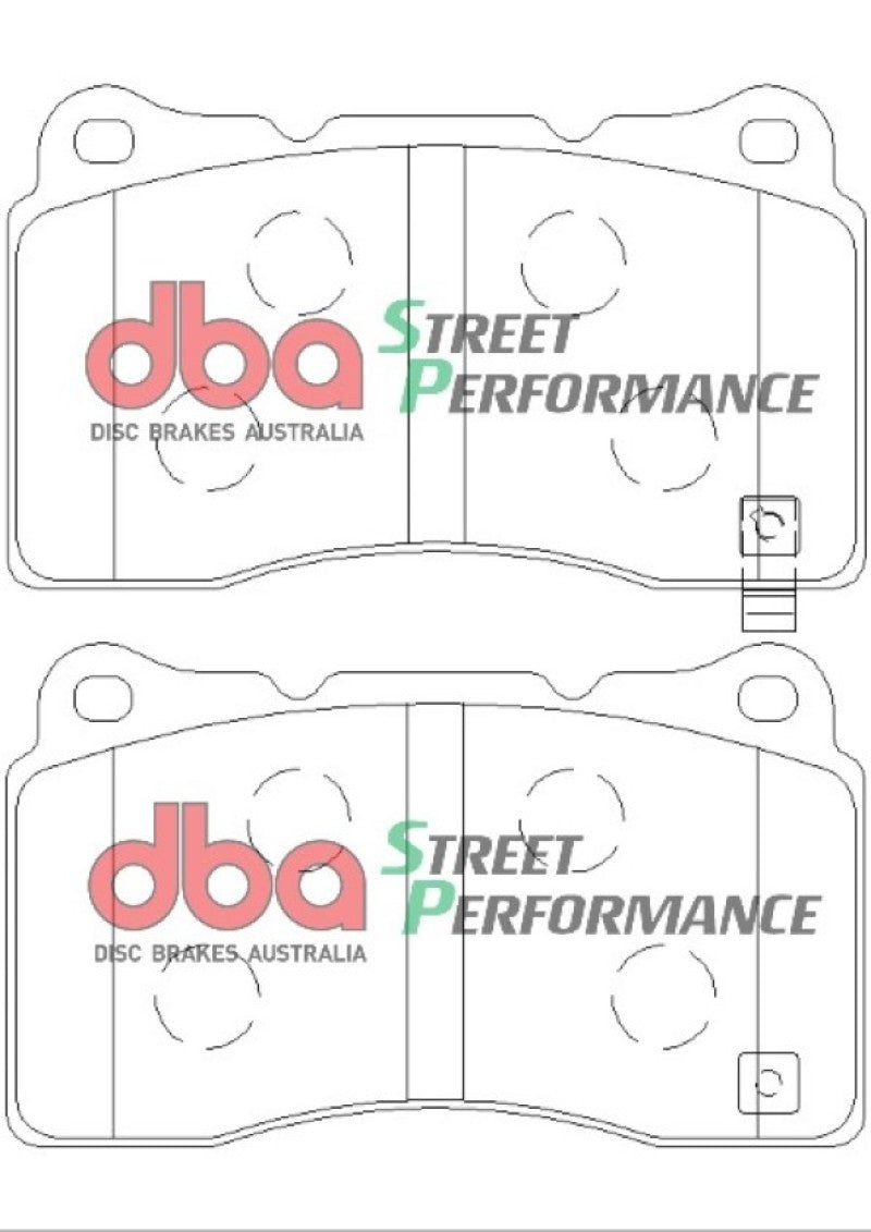 DBA DB1678SP 04-14 Subaru Impreza WRX STI SP500 Front Brake Pads