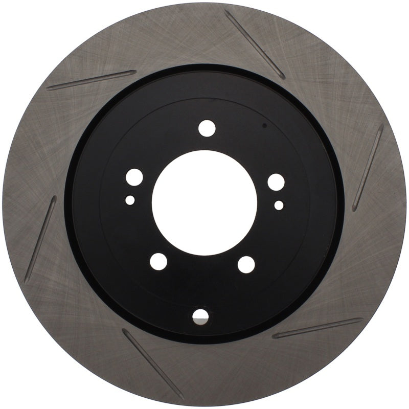Stoptech 126.46075SL StopTech Power Slot 08-09 Evo 10 Slotted Left Rear Rotor