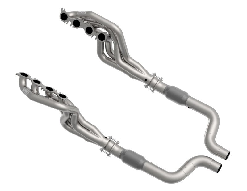 Kooks Headers 1156H630 Kooks 2020 Mustang GT500 5.2L 2in x 3in SS Headers w/GREEN Catted Connection Pipe