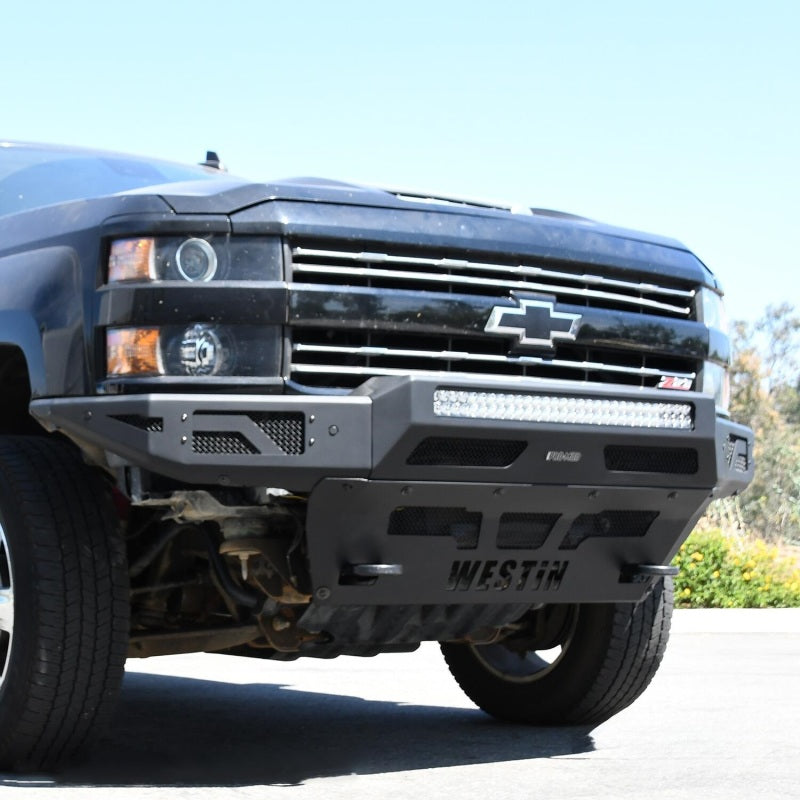 Westin 58-71165 15-19 Chevrolet Silverado 2500/3500 Pro-Mod Skid Plate - Textured Black