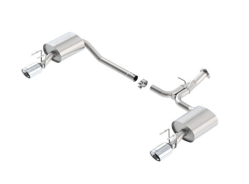 Borla 11853 13-15 Honda Accord Coupe 3.5L FWD SS Rear Section Single Split Rear Exit Touring Exhaust