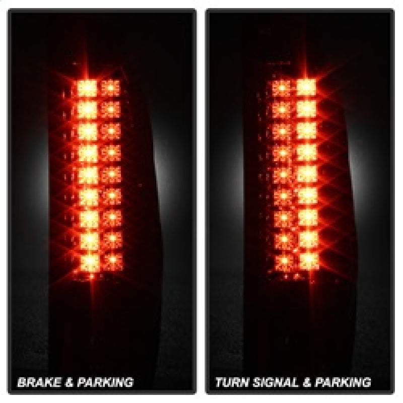 SPYDER 5001085 Spyder Chevy Avalanche 02-06 LED Tail Lights Smoke ALT-YD-CAV02-LED-SM