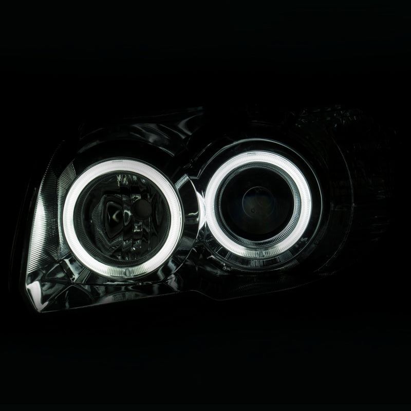 ANZO 111321 2006-2009 Toyota 4Runner Projector Headlights w/ Halo Chrome