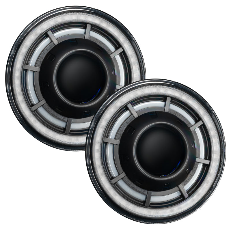 ORACLE Lighting 5876-334 0718 Jeep Wrangler JK Oculus 7in ColorSHIFT BiLED Projector Headlights SEE WARRANTY