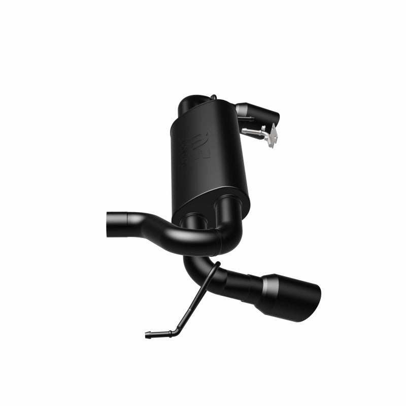 Magnaflow 19558 MagnaFlow 2021 Ford Bronco Street Series Axle-Back Exhaust w/ Dual Split Rear Style Exit- Black Tips