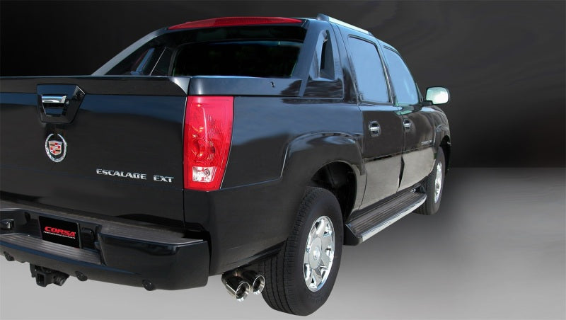 CORSA Performance 14222 Corsa 2003-2006 Cadillac Escalade ESV 6.0L V8 Polished Sport Cat-Back Exhaust