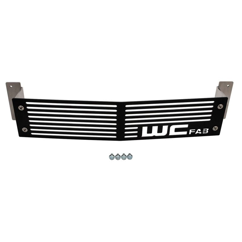 Wehrli WCF100290-GB 15-19 Chevrolet Silverado HD 6.6L LML/L5P Duramax Bumper Grille - Gloss Black