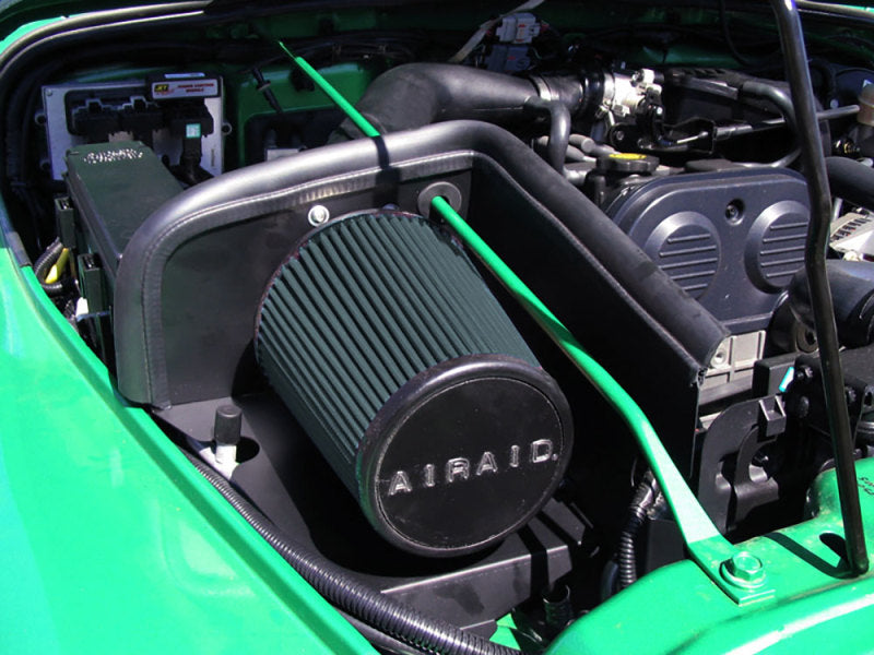 Airaid 312-137 03-06 Jeep Wrangler 2.4L CAD Intake System w/ Tube (Dry / Black Media)