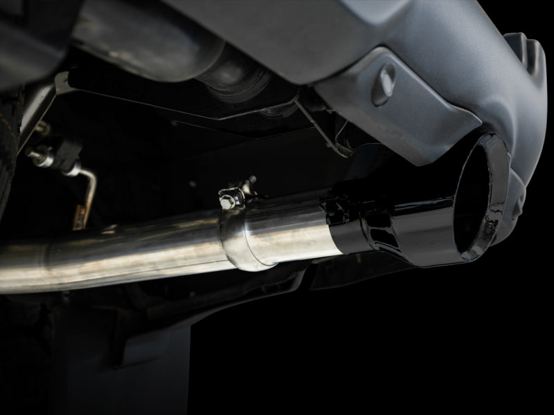 AWE Tuning 3015-33004 09-18 RAM 1500 5.7L (w/Cutouts) 0FG Dual Rear Exit Cat-Back Exhaust - Diamond Black Tips