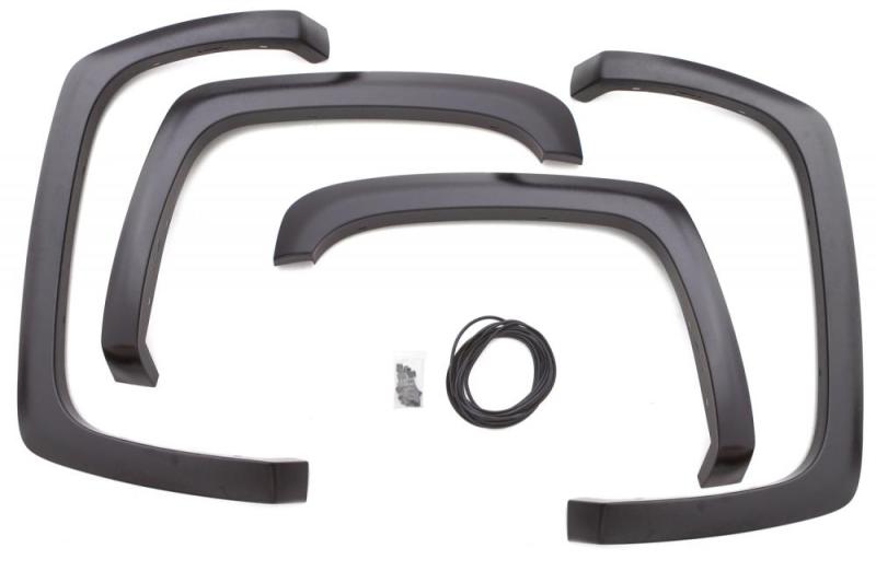 LUND SX312S Lund 09-14 Ford F-150 (Excl Raptor) SX-Sport Style Smooth Elite Series Fender Flares - Black (4 Pc.)