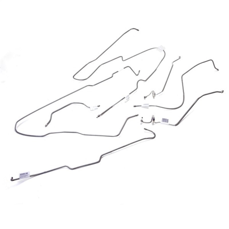 OMIX 16737.44 Omix Full Brake Line Set 81-86 Jeep CJ7
