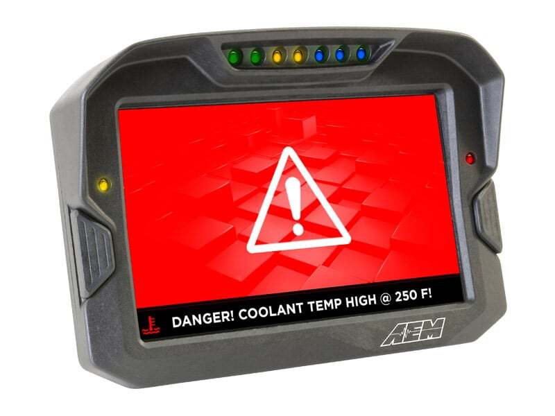 AEM 30-5700 CD-7 Non Logging Race Dash Carbon Fiber Digital Display (CAN Input Only)