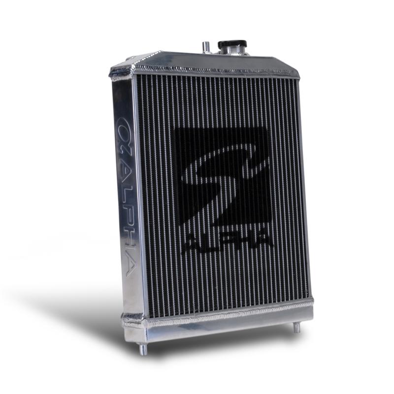 Skunk2 Racing 349-05-1550 Skunk2 Alpha Series 88-91 Honda Civic/CRX Radiator (Half Size) (Dual Core)