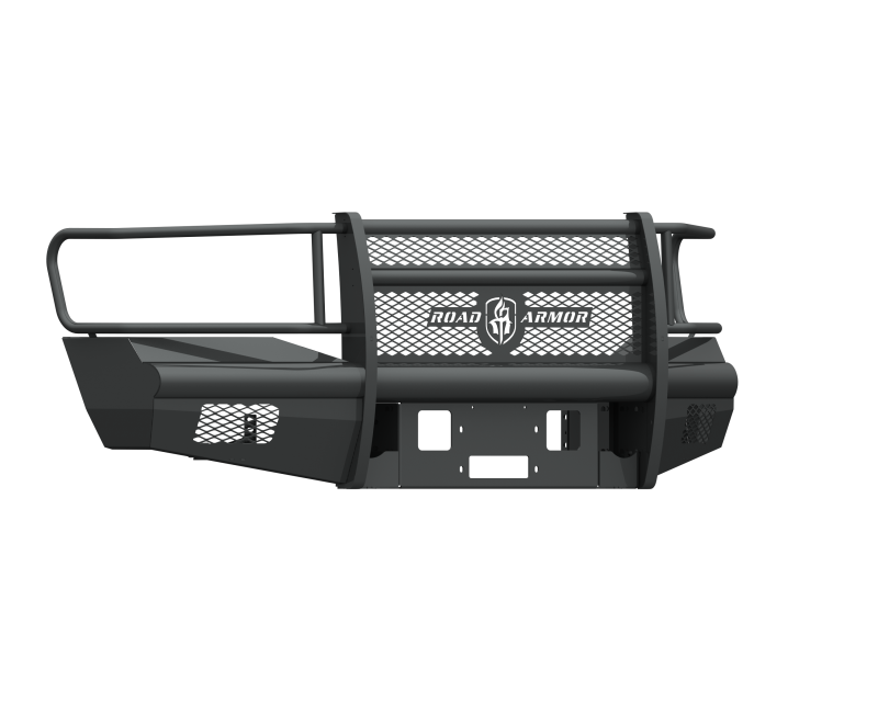 Road Armor 406V-WP 06-09 Dodge 2500 Vaquero Front Winch Plate - Tex Blk