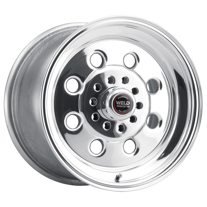 Weld 90-54030 Draglite 15x3.5 / 4x108 & 4x4.5 BP / 1.375in. BS Polished Wheel - Non-Beadlock
