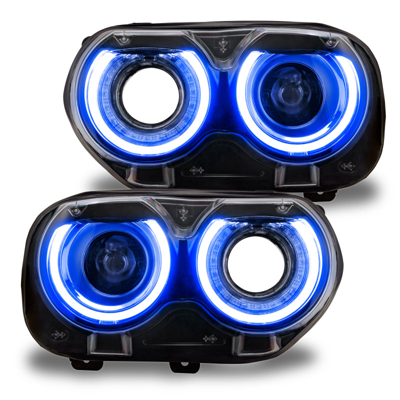 ORACLE Lighting 1329-339 Oracle 15-21 Dodge Challenger RGB+W Headlight DRL Upgrade Kit - ColorSHIFT+W