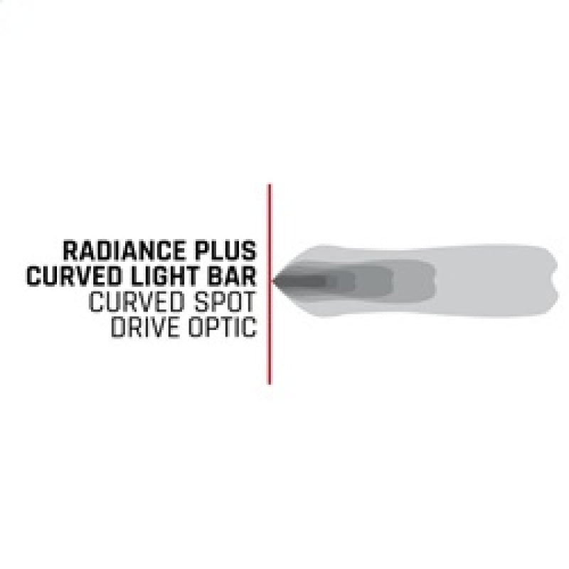 Rigid Industries 320053 Radiance+ Curved 20in. RGBW Light Bar