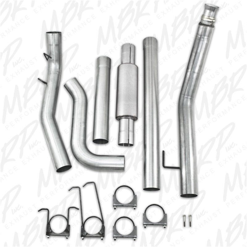 MBRP S6100P 1994-2002 Dodge 2500/3500 Cummins Turbo Back (94-97 Hanger HG6100 req.) P Series Exhaust System