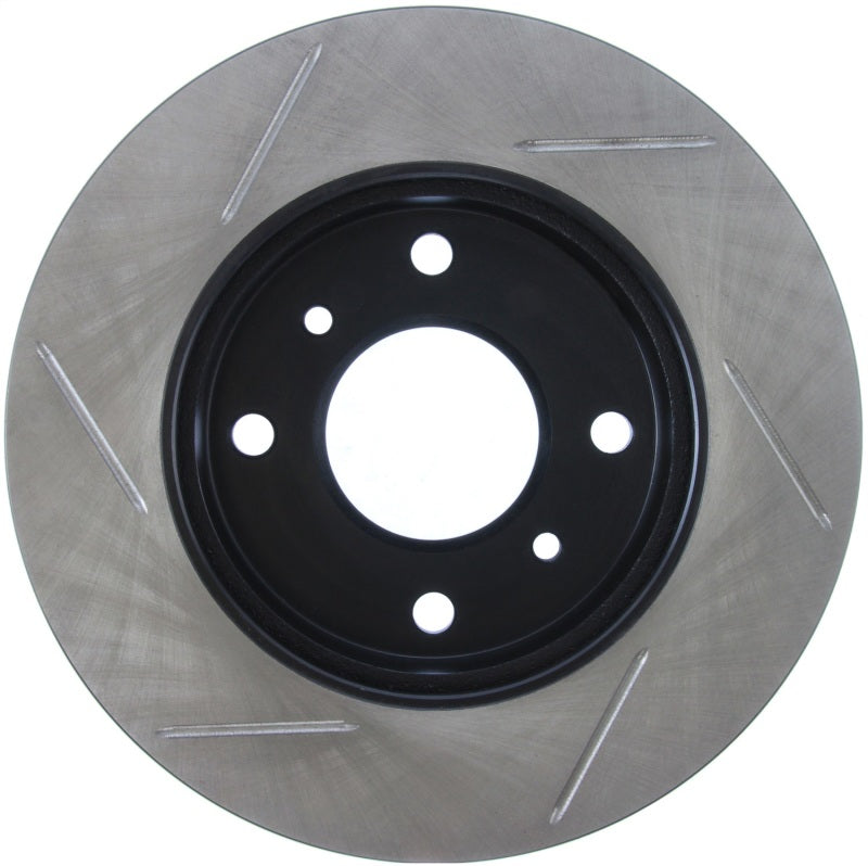 Stoptech 126.42040SL StopTech Power Slot Slotted 89-1/94 240SX w/o ABS / 2/94-6/96 240SX 4 Lug Front Left Rotor