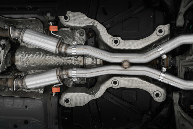MBRP S5525AL 2012+ Jeep Grand Cherokee SRT 6.4L 3in Dual Rear Exit Aluminized Catback Exhaust - T304 Tips
