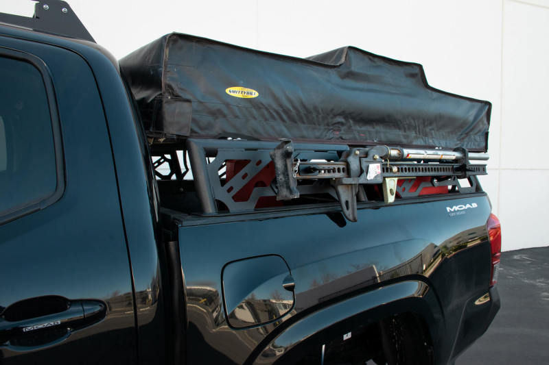 DV8 Offroad RRUN-01 20-22 Jeep Gladiator JT / 05-21 Toyota Tacoma Overland Bed Rack - 2pc. Adjustable