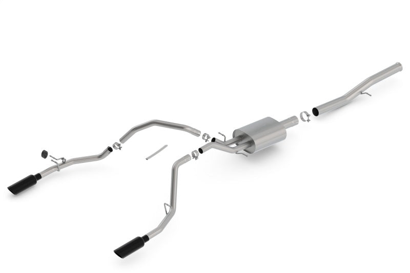 Borla 140571BC 14-8 Chevrolet Silverado 1500 6.2L V8 AT/MT Extended Cab Standard Bed S-Type Exhaust